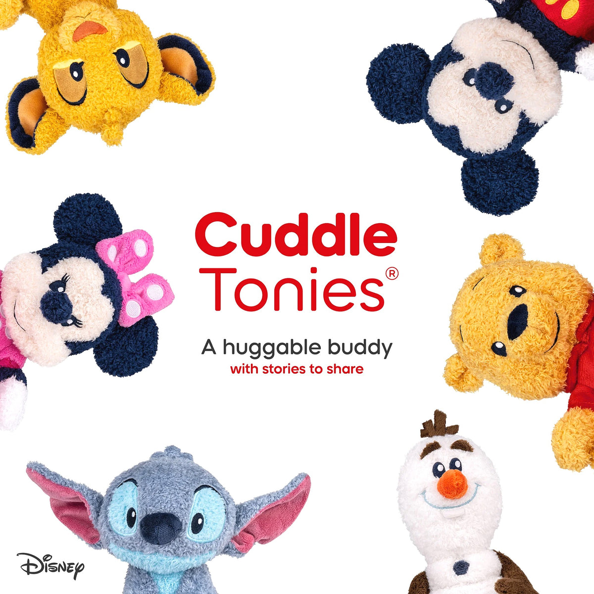 Tonies - Cuddle Tonie: Disney Simba Tonie Audio Character Plush (Toniebox not Included)