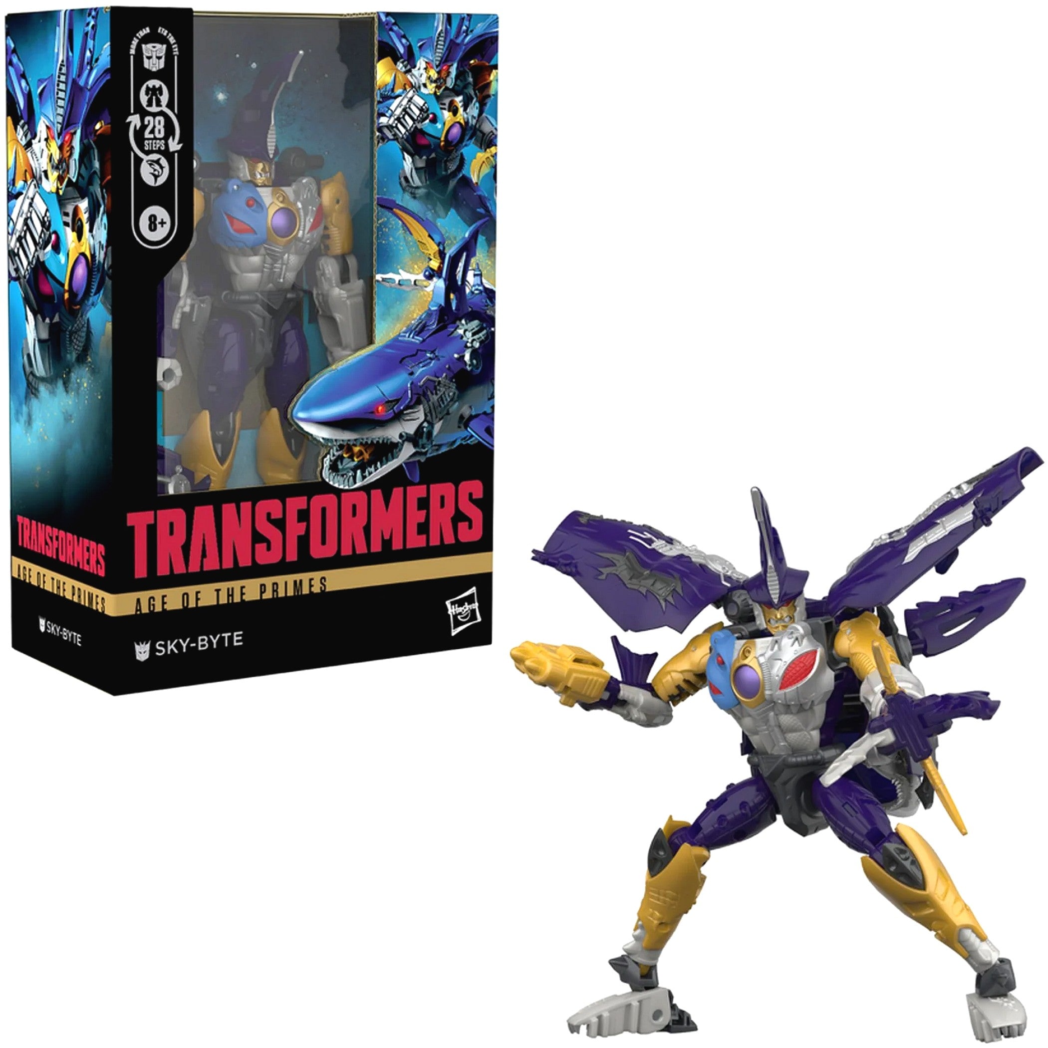 Transformers - Age of the Primes Voyager Class Sky-Byte Action Figure - Hasbro