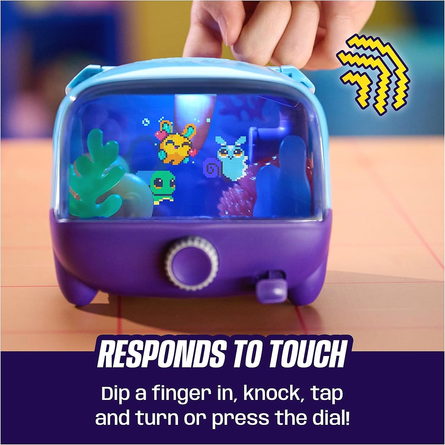 Bitzee - Aquarium Interactive Digital Pet Tank - Spin Master