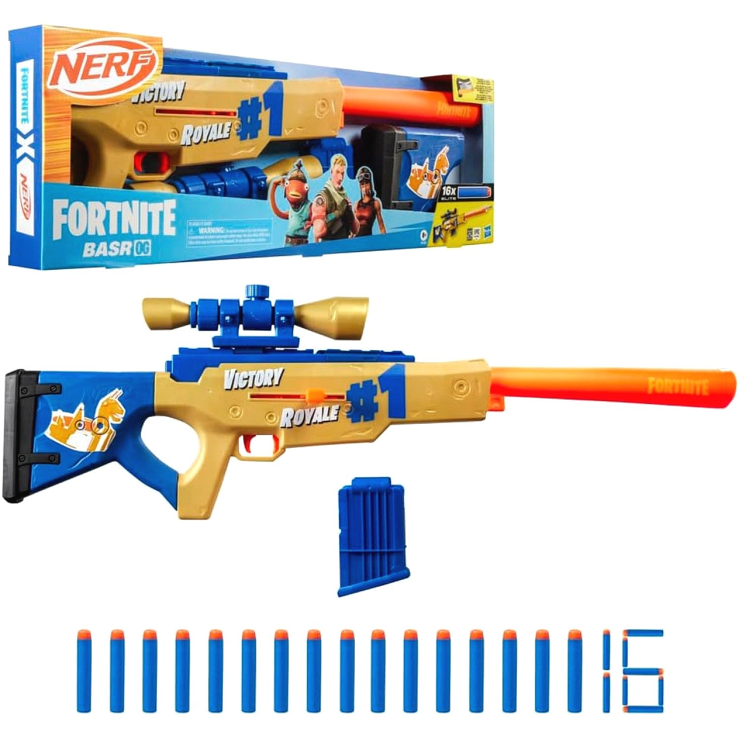 Nerf - Fortnite BASR OG Dart Blaster - Hasbro