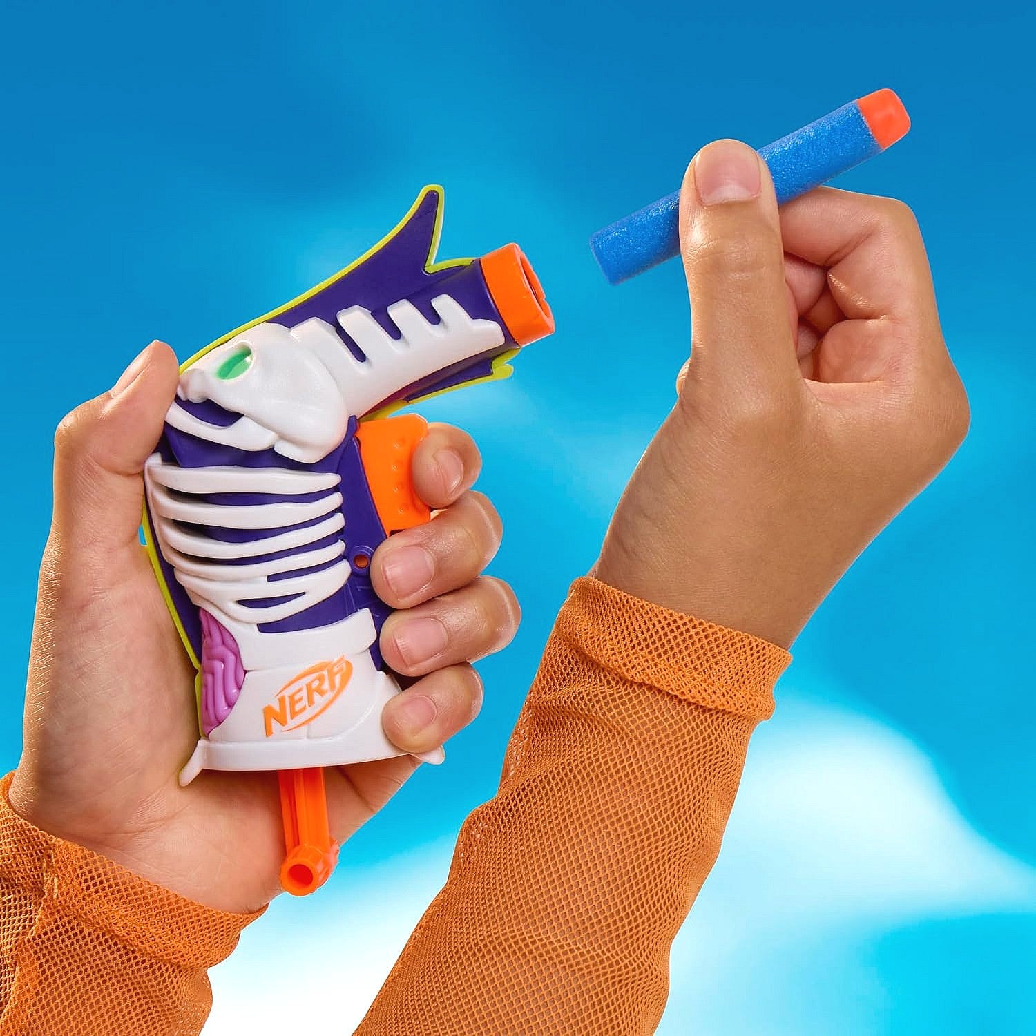 Nerf - Fortnitemares Micro Dart Blasters Pack of 4 - Hasbro