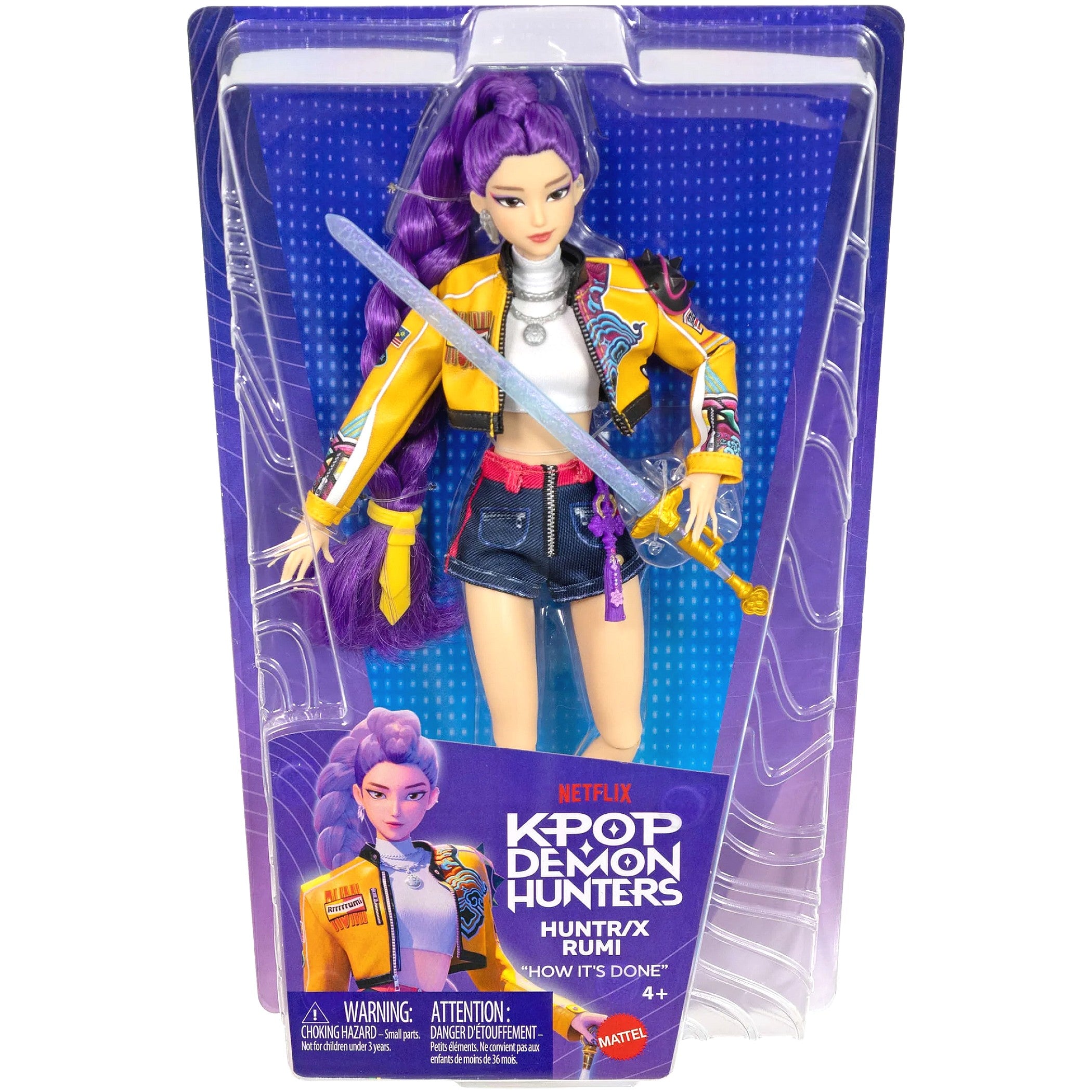 KPop Demon Hunters - HUNTR/X Rumi How It's Done Fashion Doll - Mattel