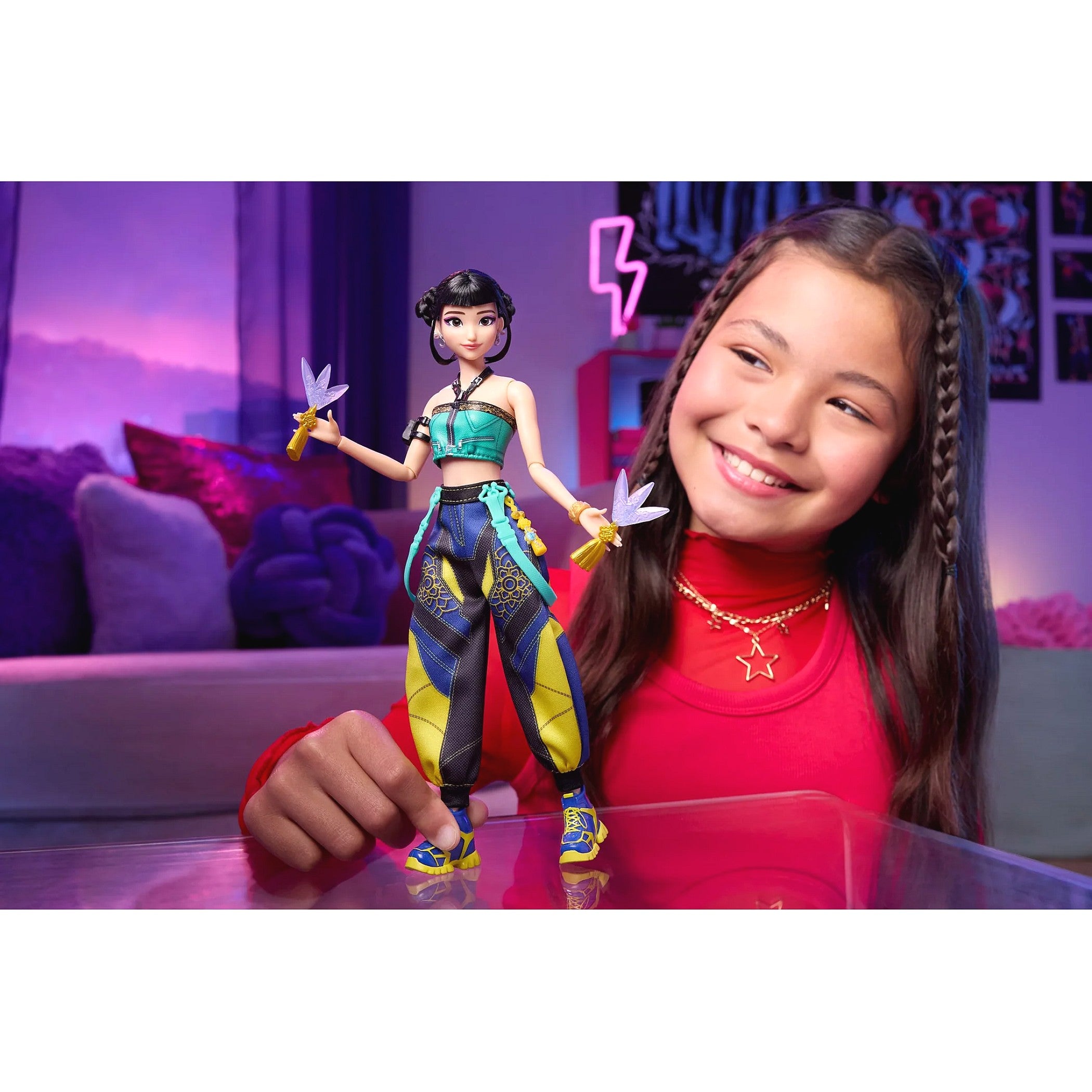 KPop Demon Hunters - HUNTR/X Zoey How It's Done Fashion Doll - Mattel