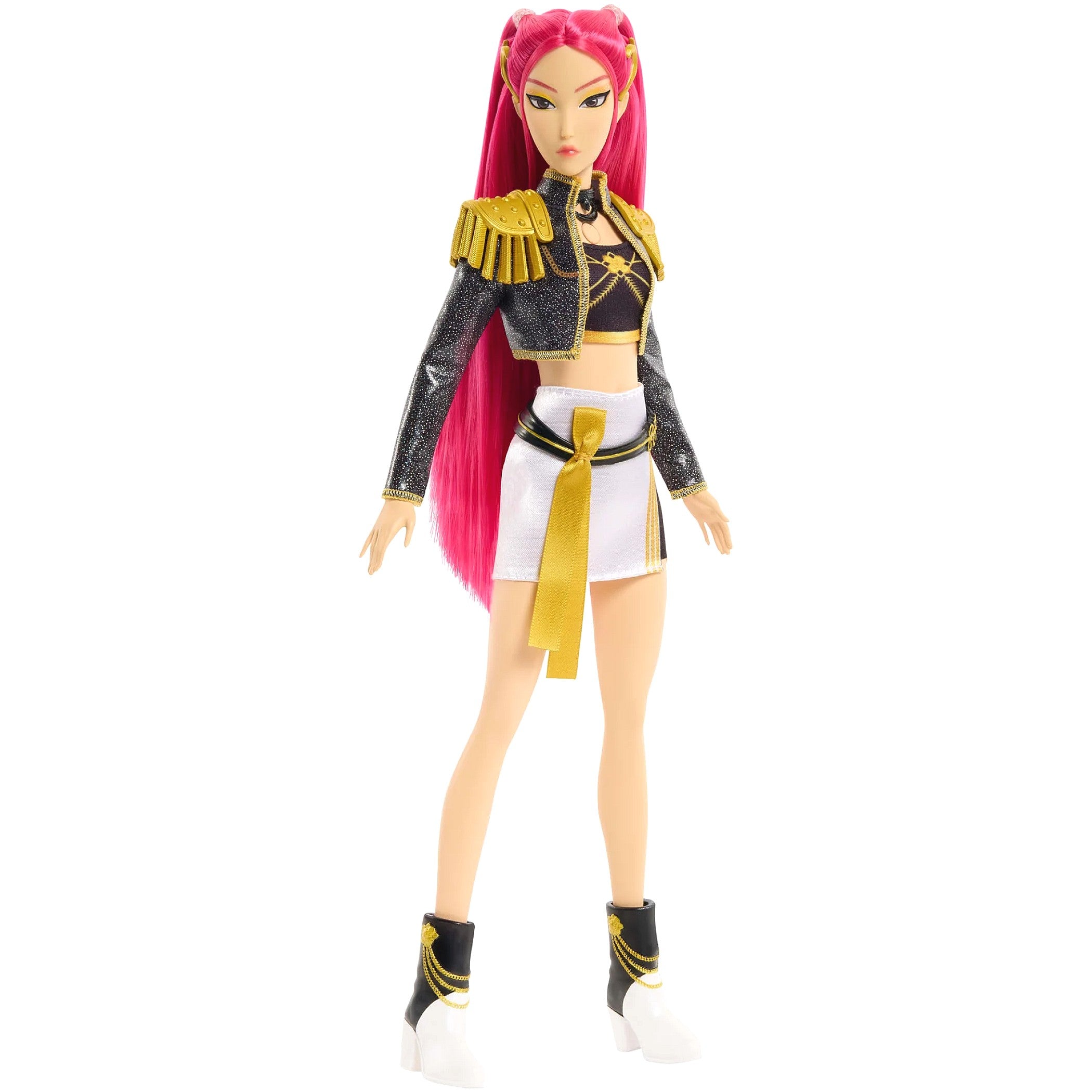 KPop Demon Hunters - HUNTR/X Mira Singing Golden Fashion Doll - Mattel