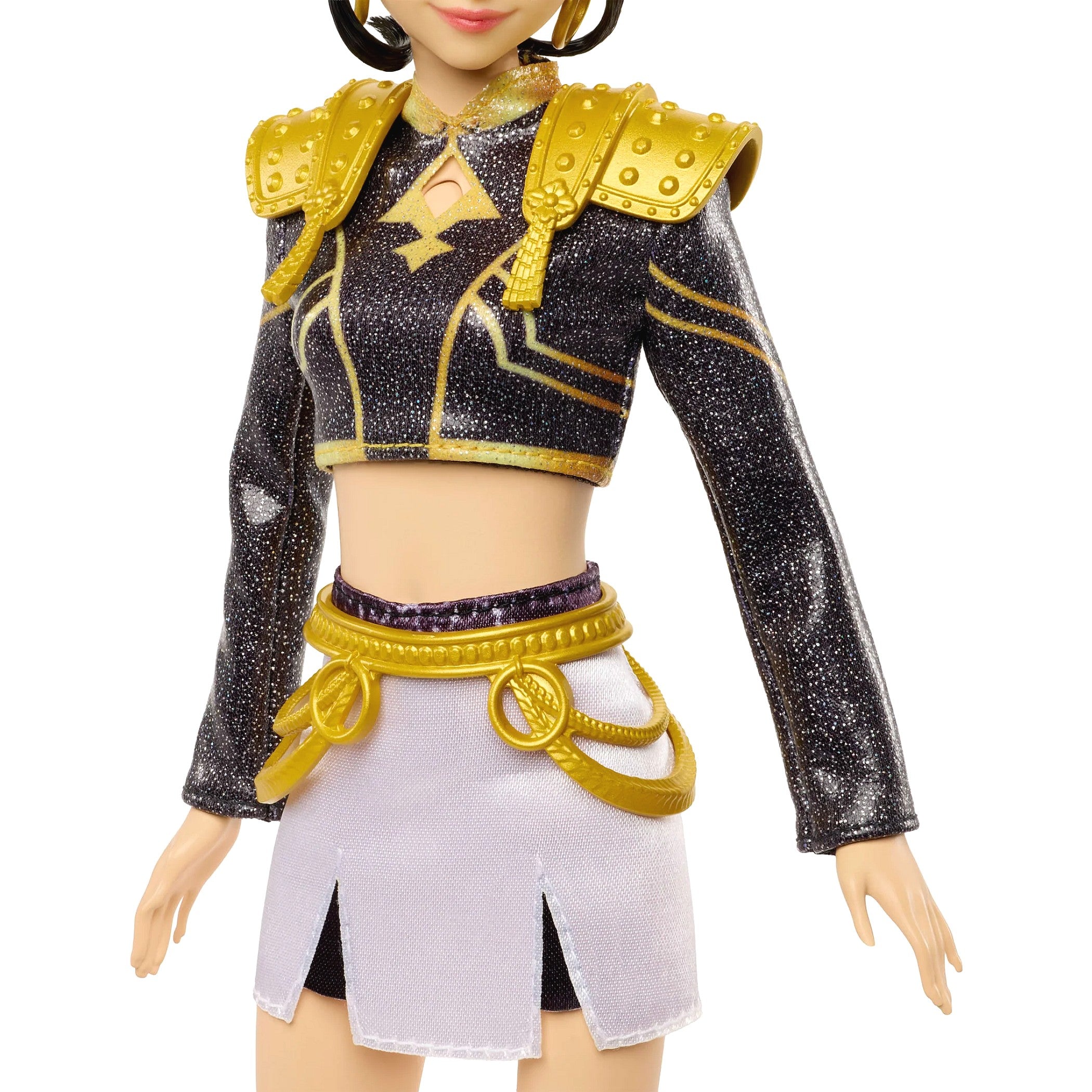 KPop Demon Hunters - HUNTR/X Zoey Singing Golden Fashion Doll - Mattel