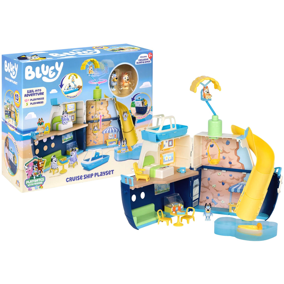 Bluey - Cruise Ship Playset