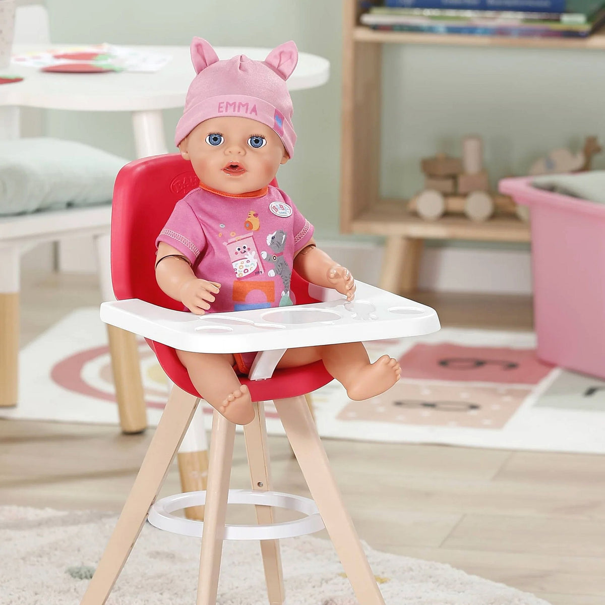BABY born - High Chair Pink for 36 cm & 43 cm Dolls