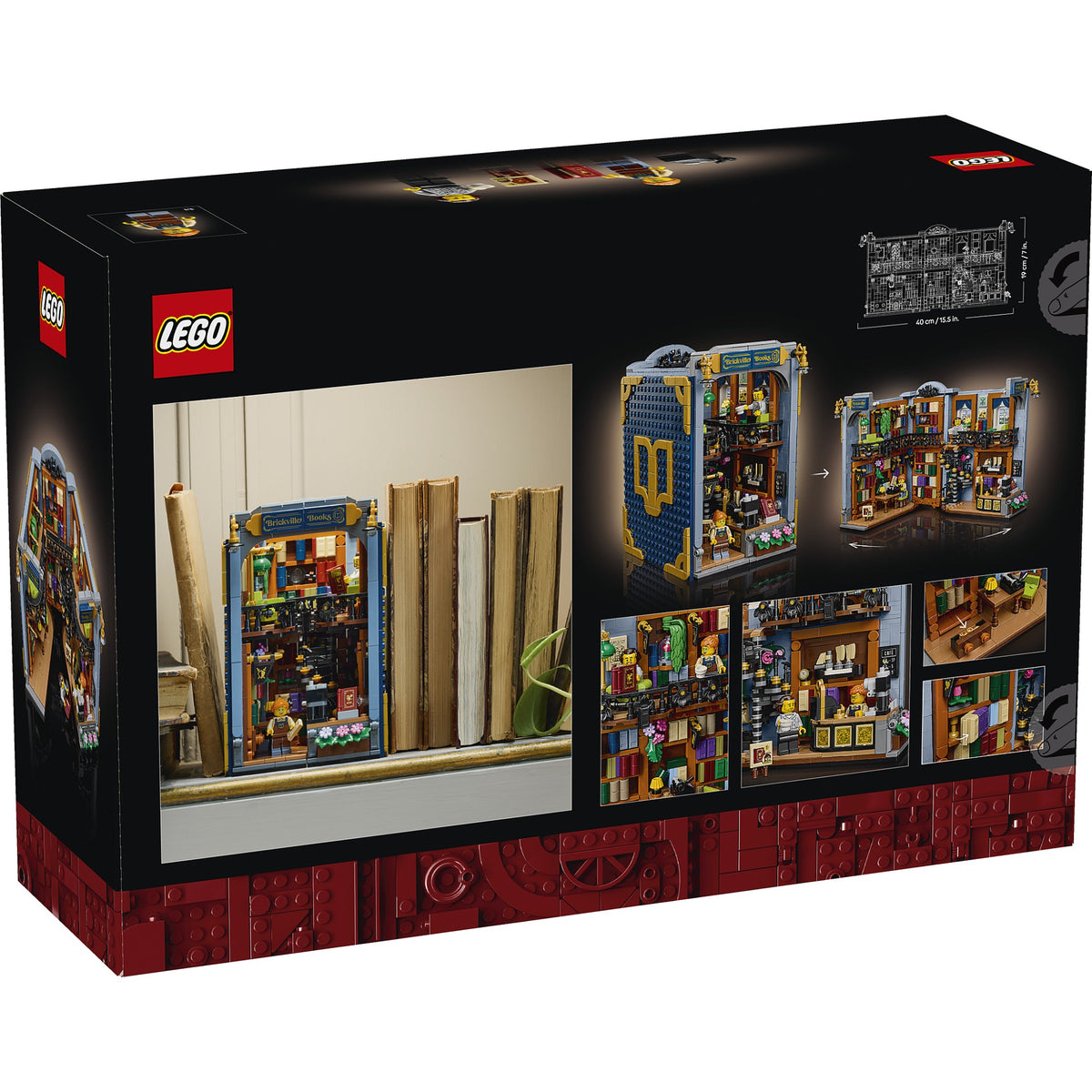 LEGO 11379 Bookshop Book Nook - Icons