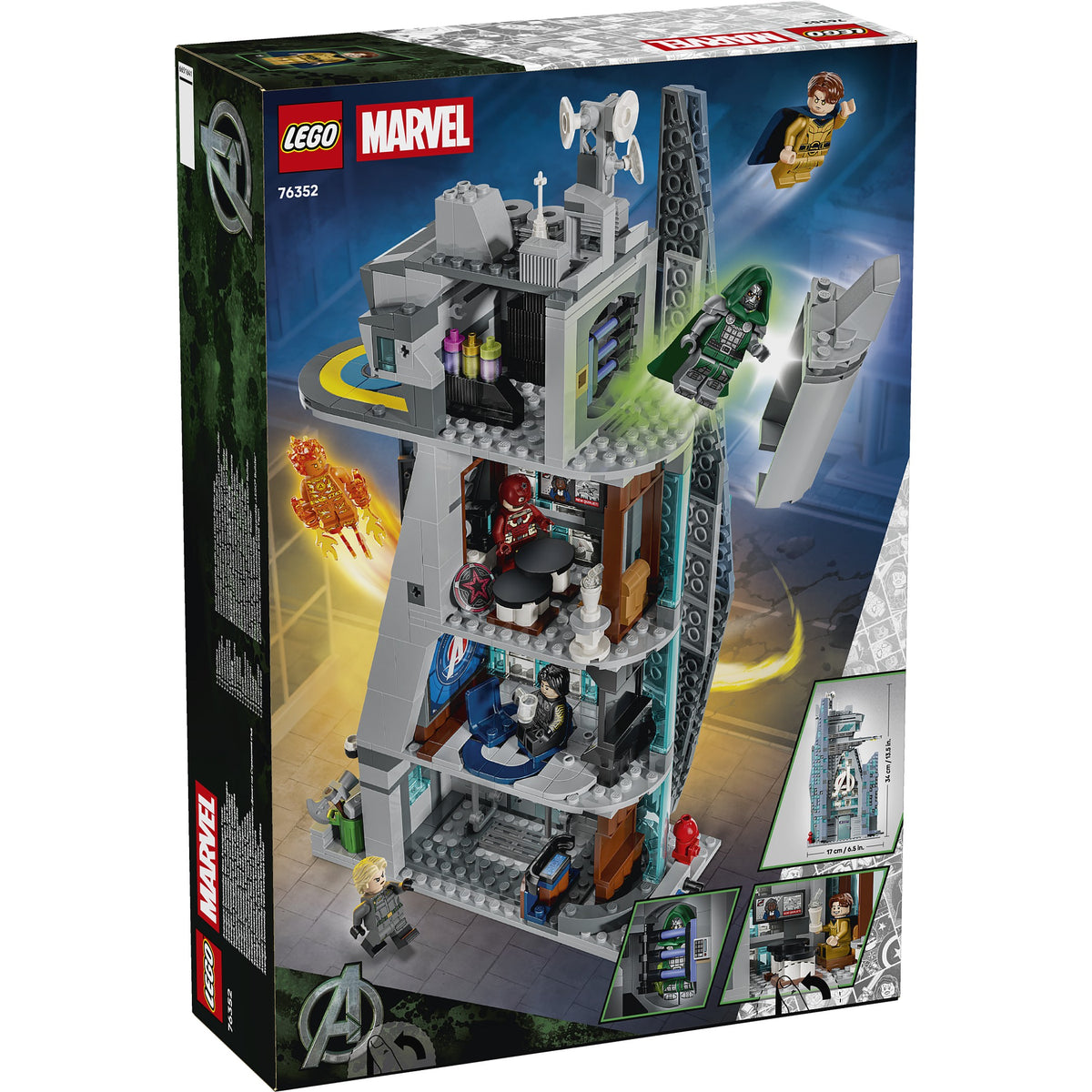 LEGO 76352 Avengers Doomsday New Avengers Tower - Marvel Super Heroes