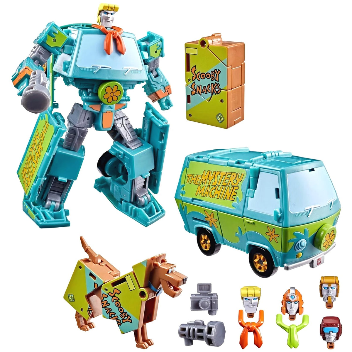 Transformers - X Scooby Doo Mysterious Prime & Automutt Action Figure - Hasbro