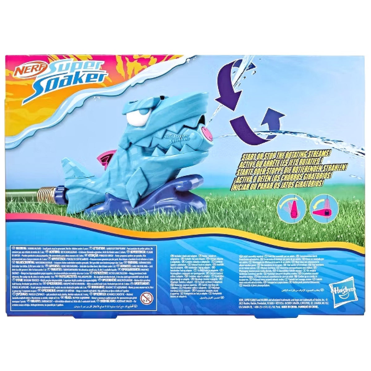 Nerf - Super Soaker Hop & Chomp Water Toy - Hasbro