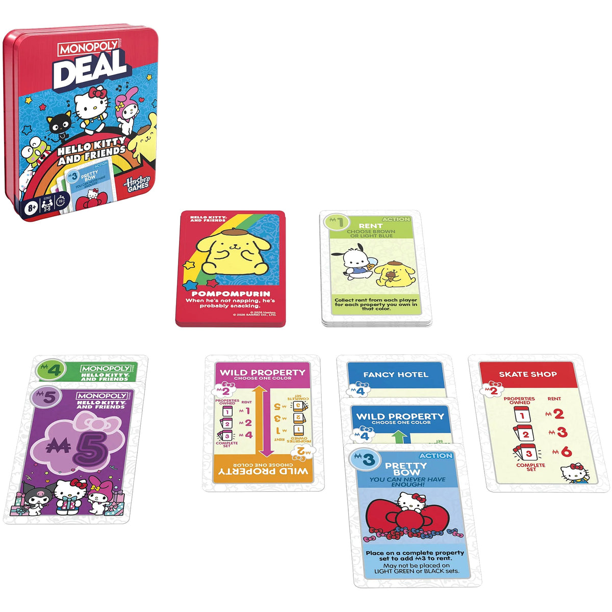 Monopoly - Deal Hello Kitty & Friends - Hasbro Games