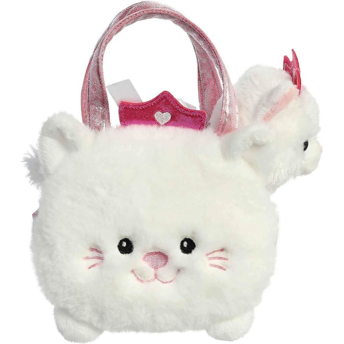 Cotton Candy - Fancy Pals Bag With Cat Princess White Kitty Bag