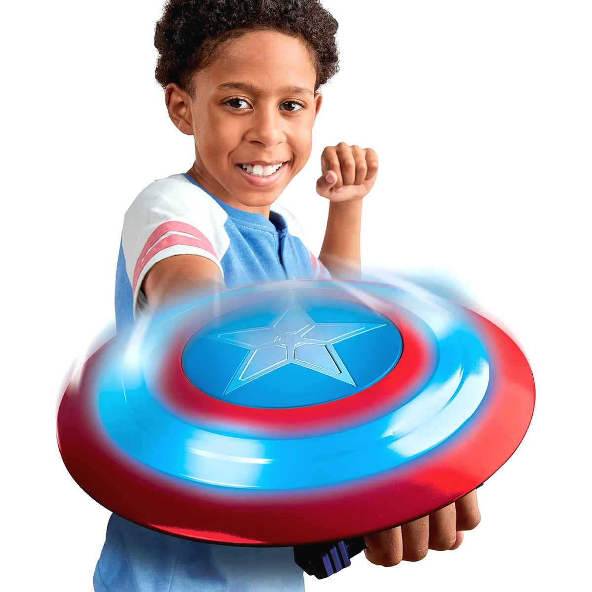 Marvel - Marvel Studios Avengers Doomsday Captain America Battle-React Shield - Hasbro
