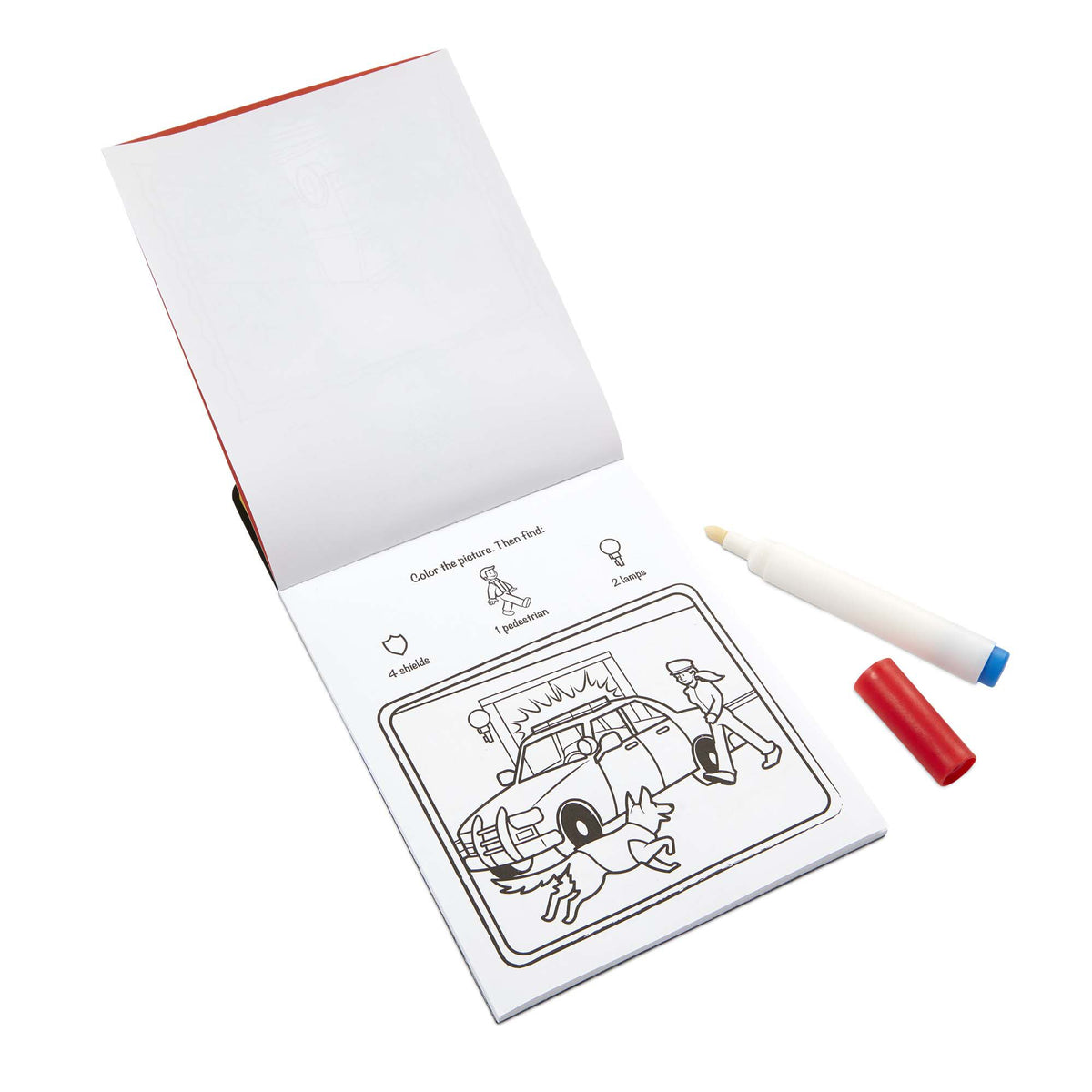 Melissa & Doug - On The Go Colourblast No-mess Colouring Pad - Vehicles