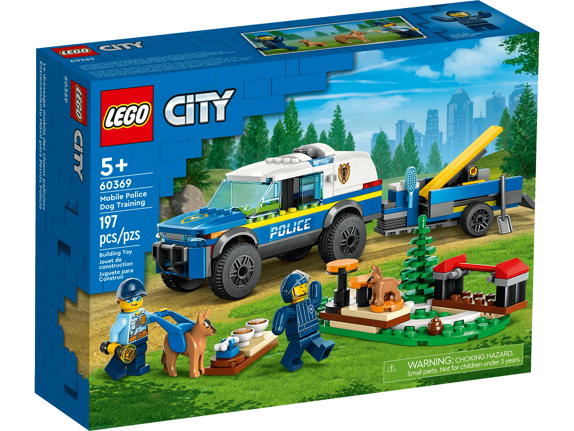 LEGO® 60369 Mobile Police Dog Trainin - City