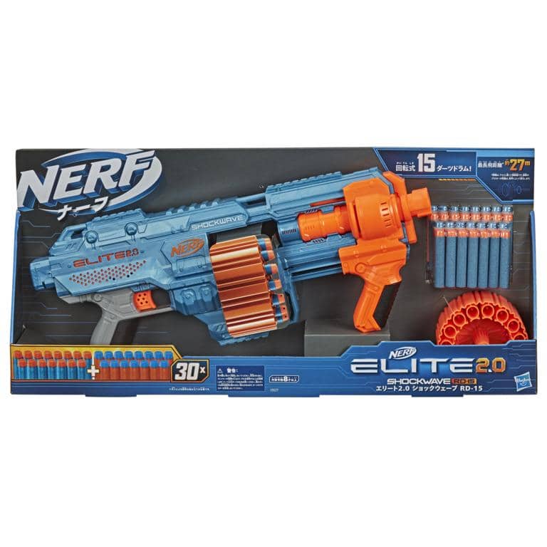 Nerf - Elite 2.0 Shockwave Blaster Gun Rd-15