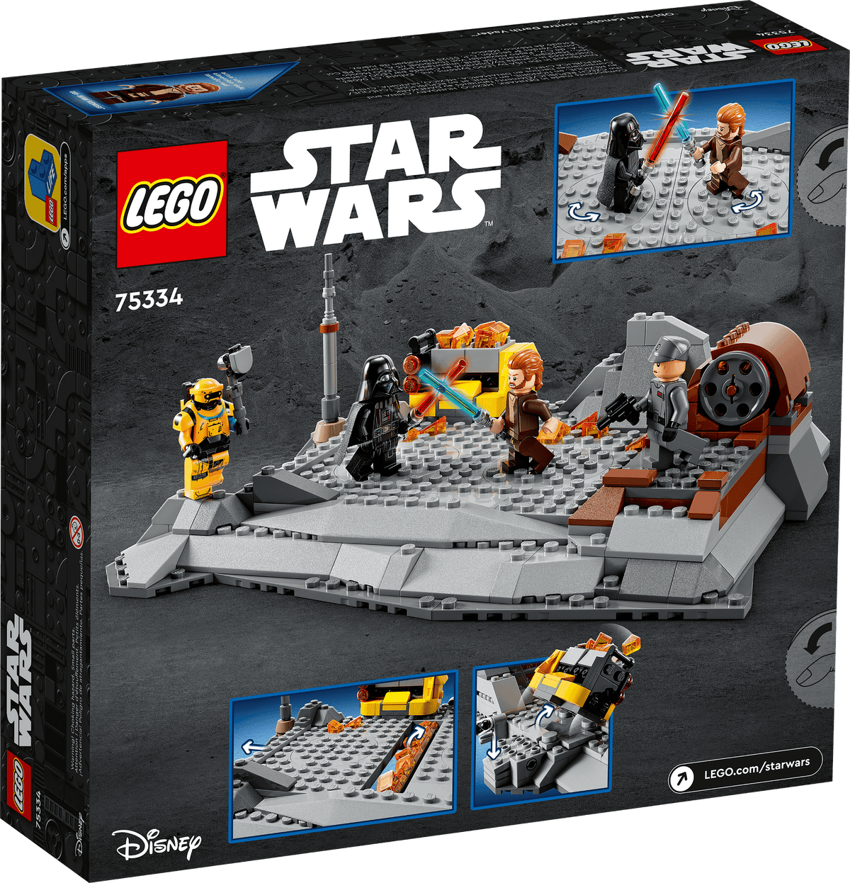 LEGO® 75334 Obi-Wan Kenobi vs. Darth Vader - Star Wars™