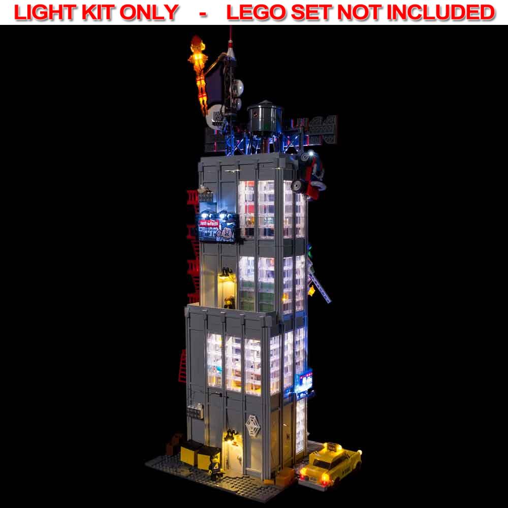 Light My Bricks - LIGHT KIT for LEGO® Daily Bugle 76178