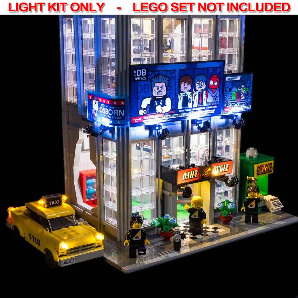 Light My Bricks - LIGHT KIT for LEGO® Daily Bugle 76178