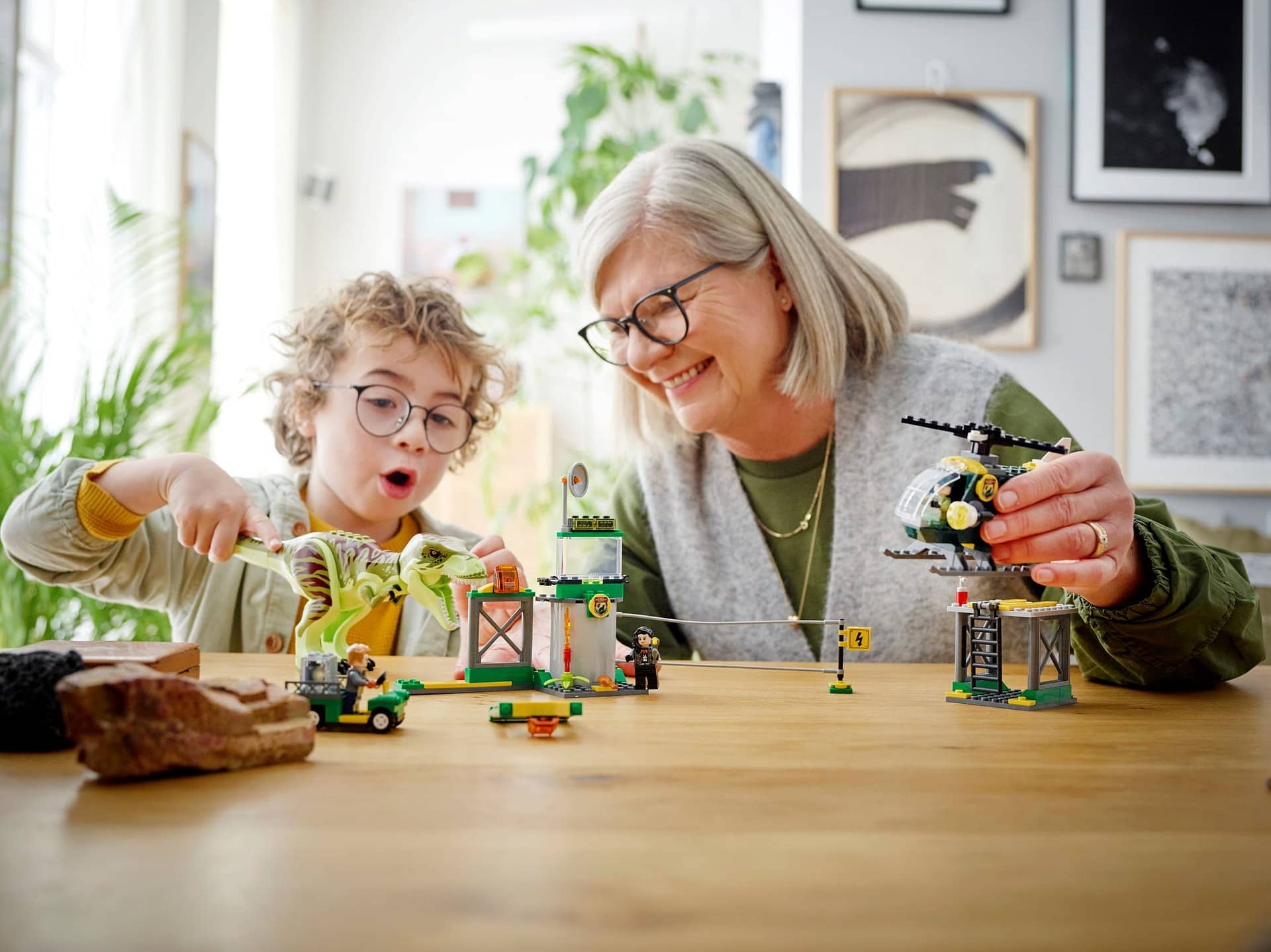 LEGO® 76944 T. rex Dinosaur Breakout - Jurassic World™ 4+