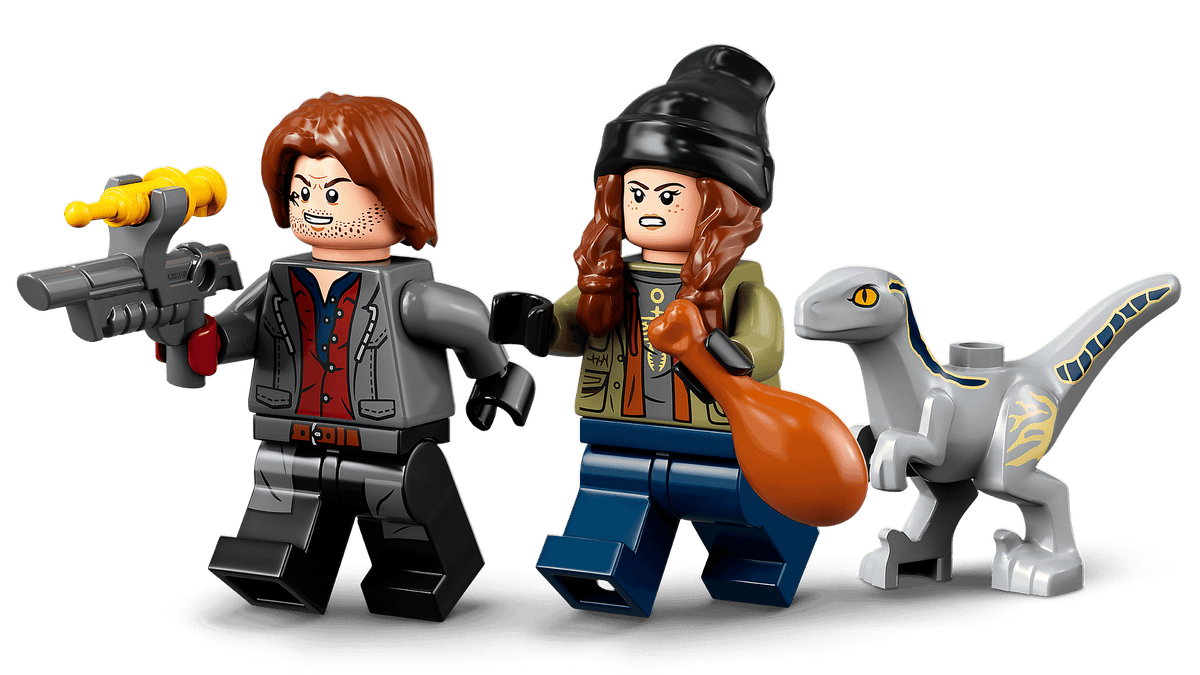 LEGO® 76946 Blue & Beta Velociraptor Capture - Jurassic World™