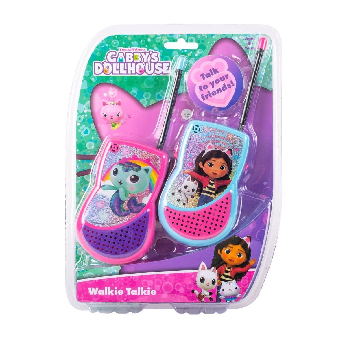 Gabby s Dollhouse - Kids Two-Way Adventure Radio Play Set
