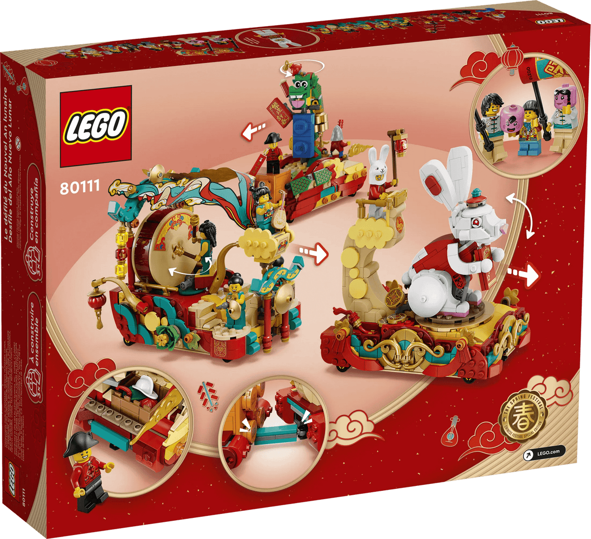 LEGO® 80111 Lunar New Year Parade - Chinese Festivals