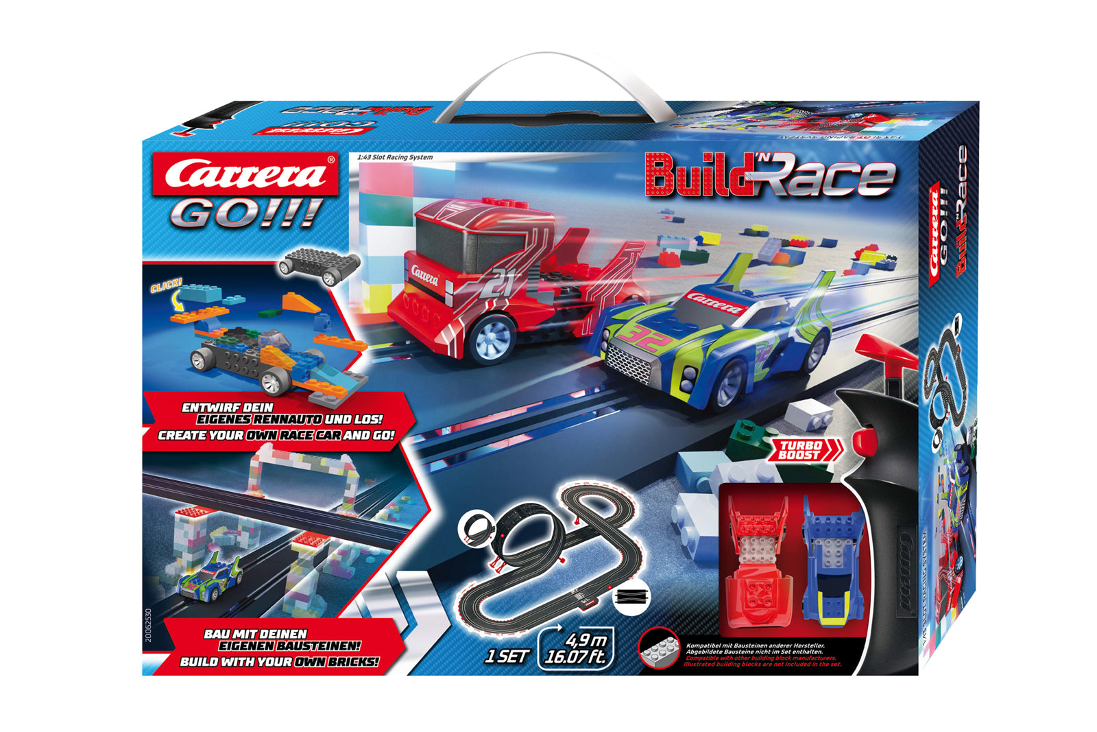 CARRERA - GO BUILD 'N RACE - RACING SET 4.9