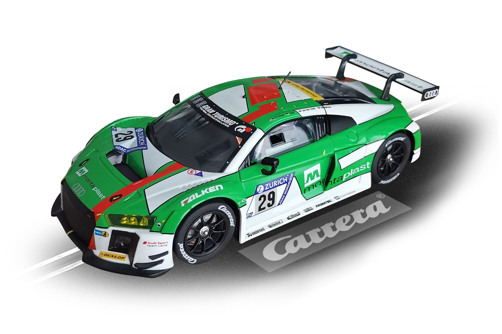 CARRERA - EVOLUTION AUDI R8 LMS NO29 SIEGER 24H N RBURGRING SUIT SCALEXTRIC