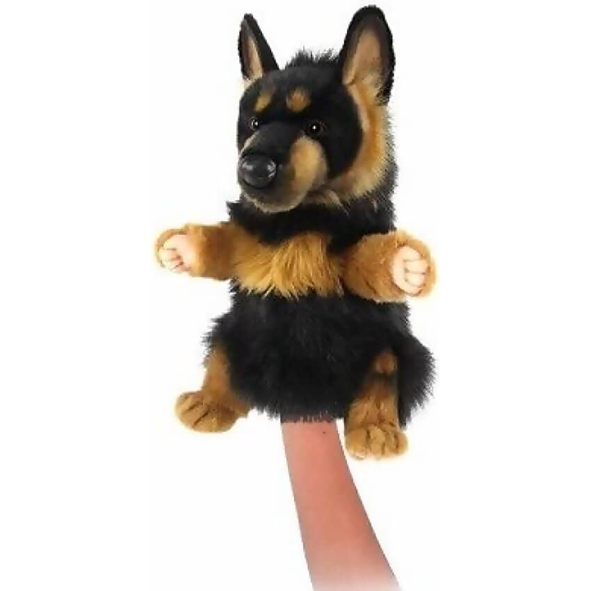 Hansa - German Shepherd Puppet 28cm Plush