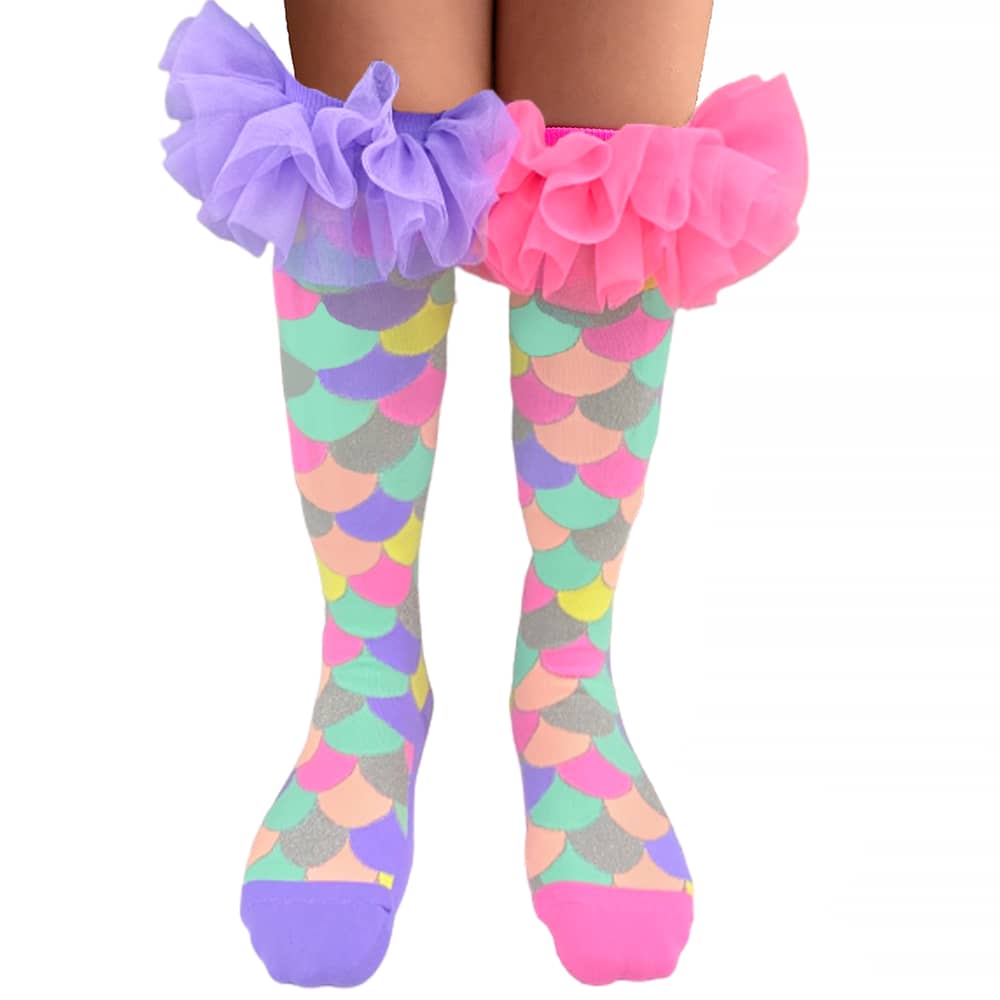Madmia - Mermaid Frills Socks (one Size Fits Most) Mumermaidfril