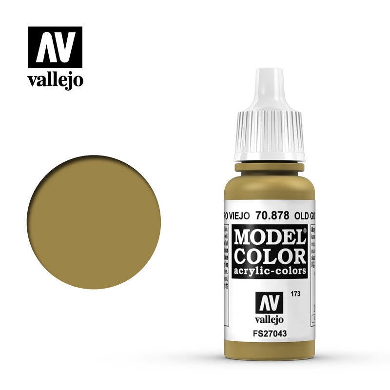 VALLEJO MODEL COLOR METALLIC OLD GOLD AV70878
