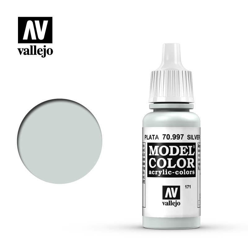 VALLEJO MODEL COLOR METALLIC SILVER AV70997