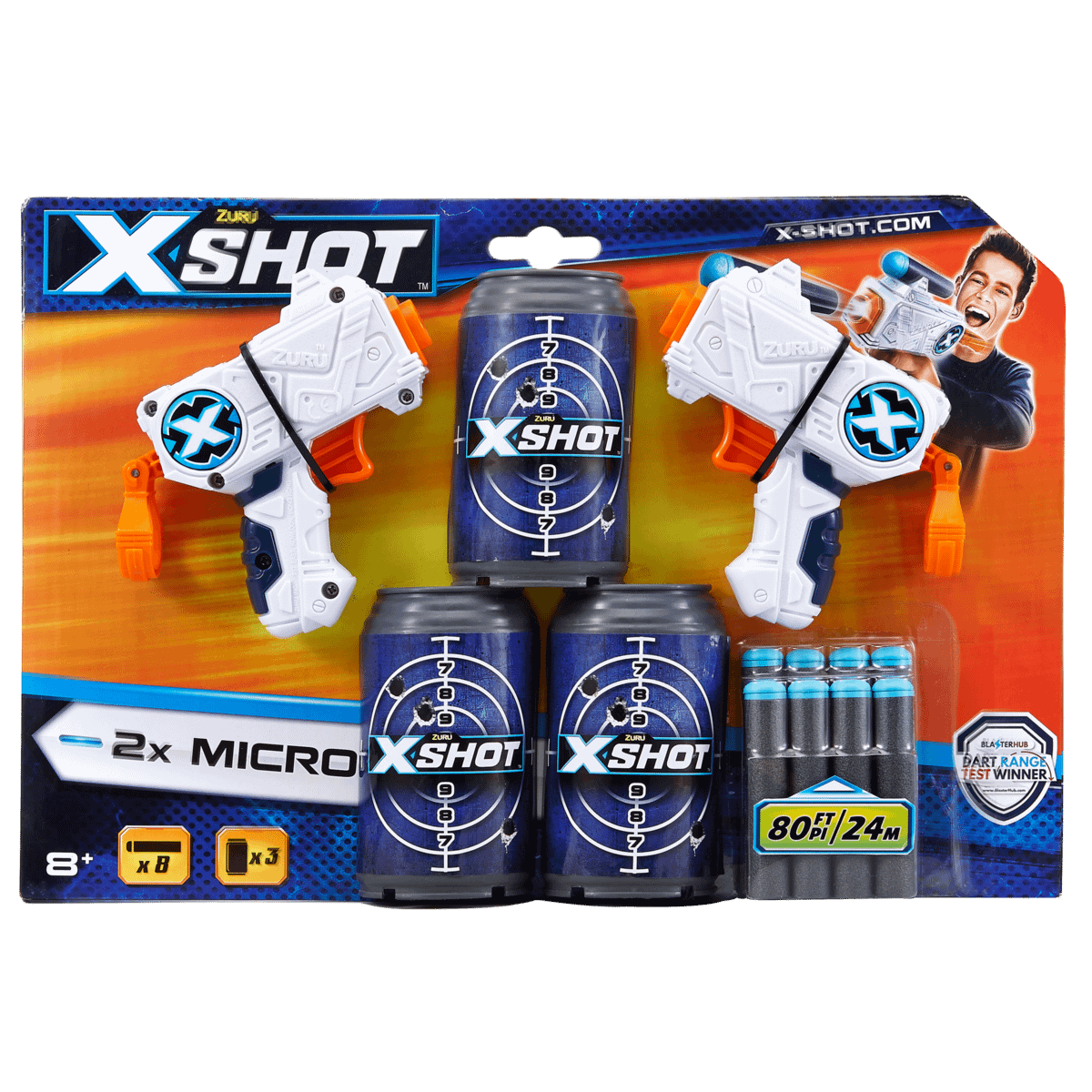 ZURU - X-shot 2x Micro Dart Blasters