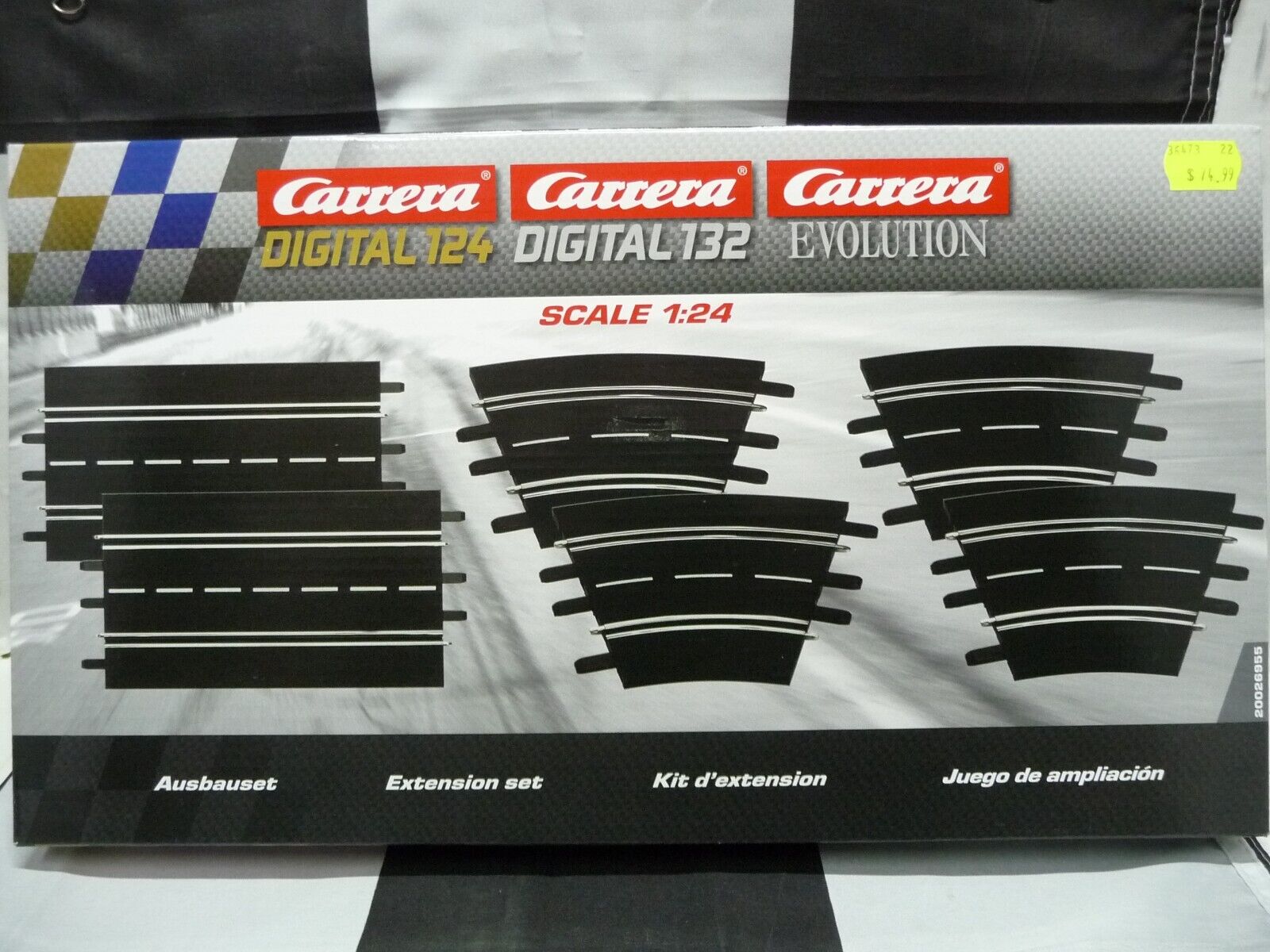 CARRERA - EXTENSION SET SCALE 1:24 DIGITAL 124 DIGITAL 132 EVOLUTION