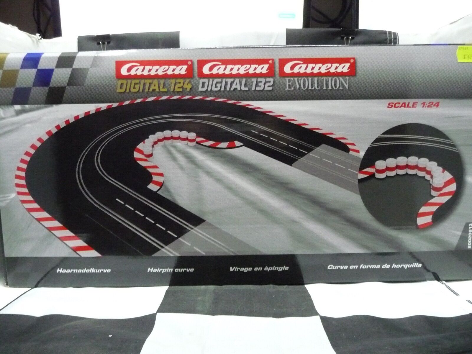 CARRERA - HAIRPIN CURVE SCALE 1:24 DIGITAL 124 DIGITAL 132 EVOLUTION