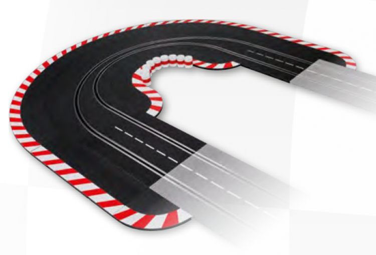 CARRERA - HAIRPIN CURVE SCALE 1:24 DIGITAL 124 DIGITAL 132 EVOLUTION