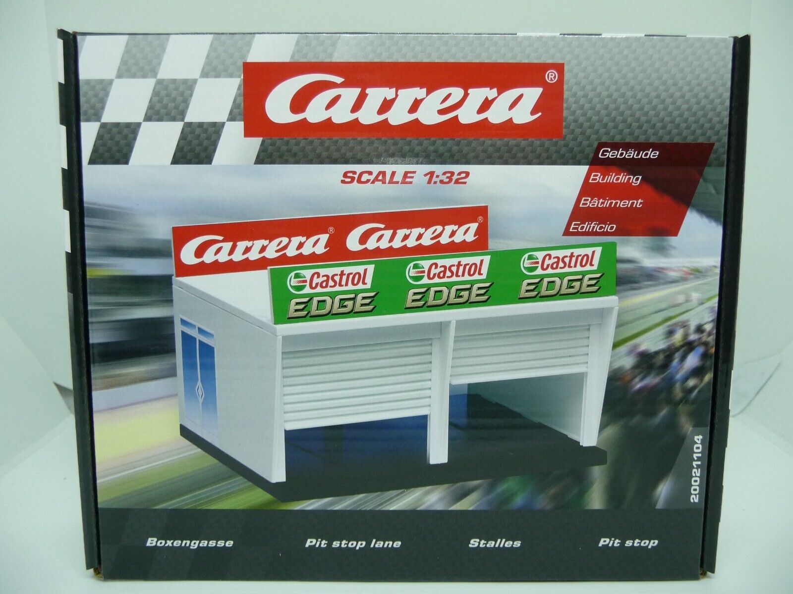 CARRERA - PIT STOP LANE SET SCALE 1:32