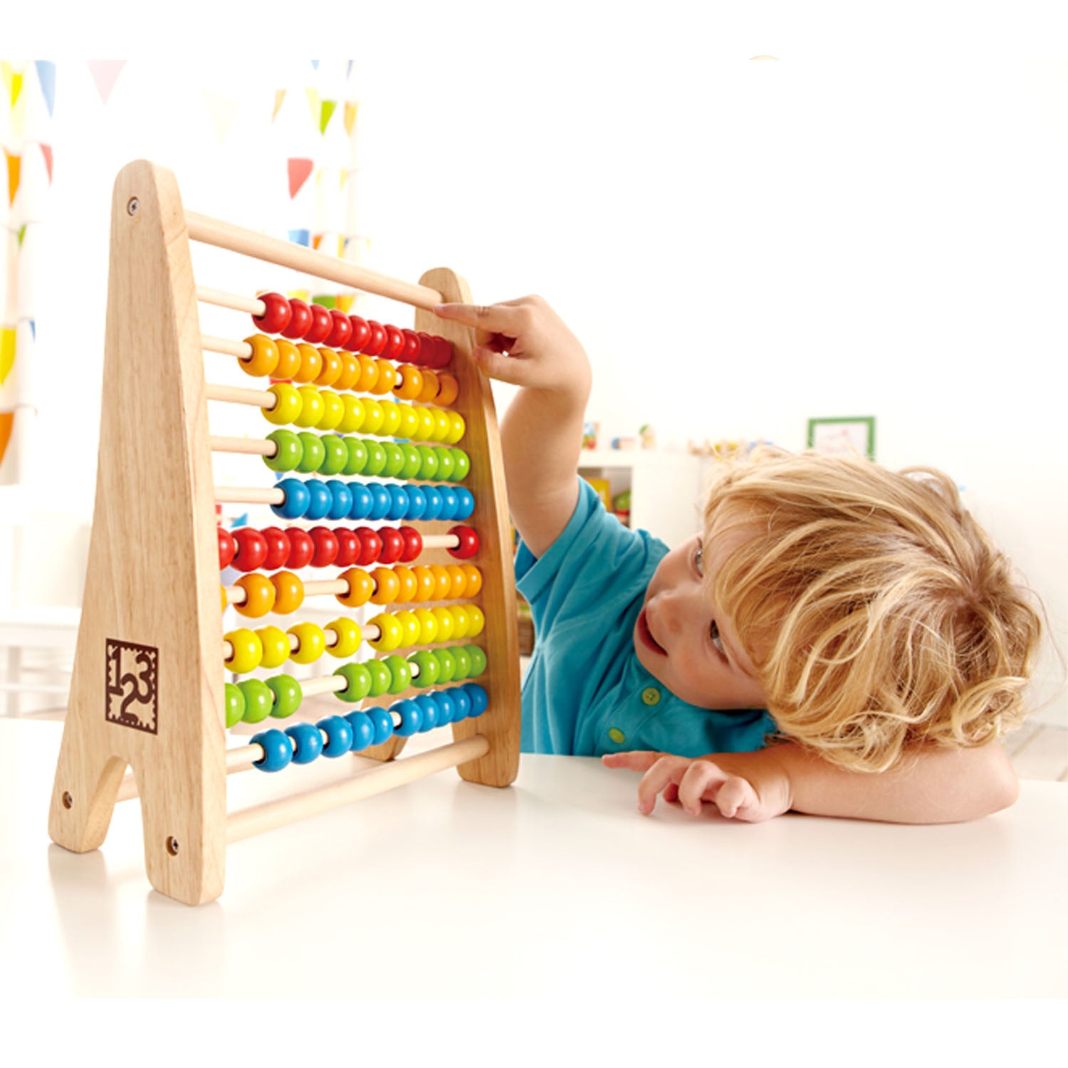 Hape - Abacus Rainbow Beads