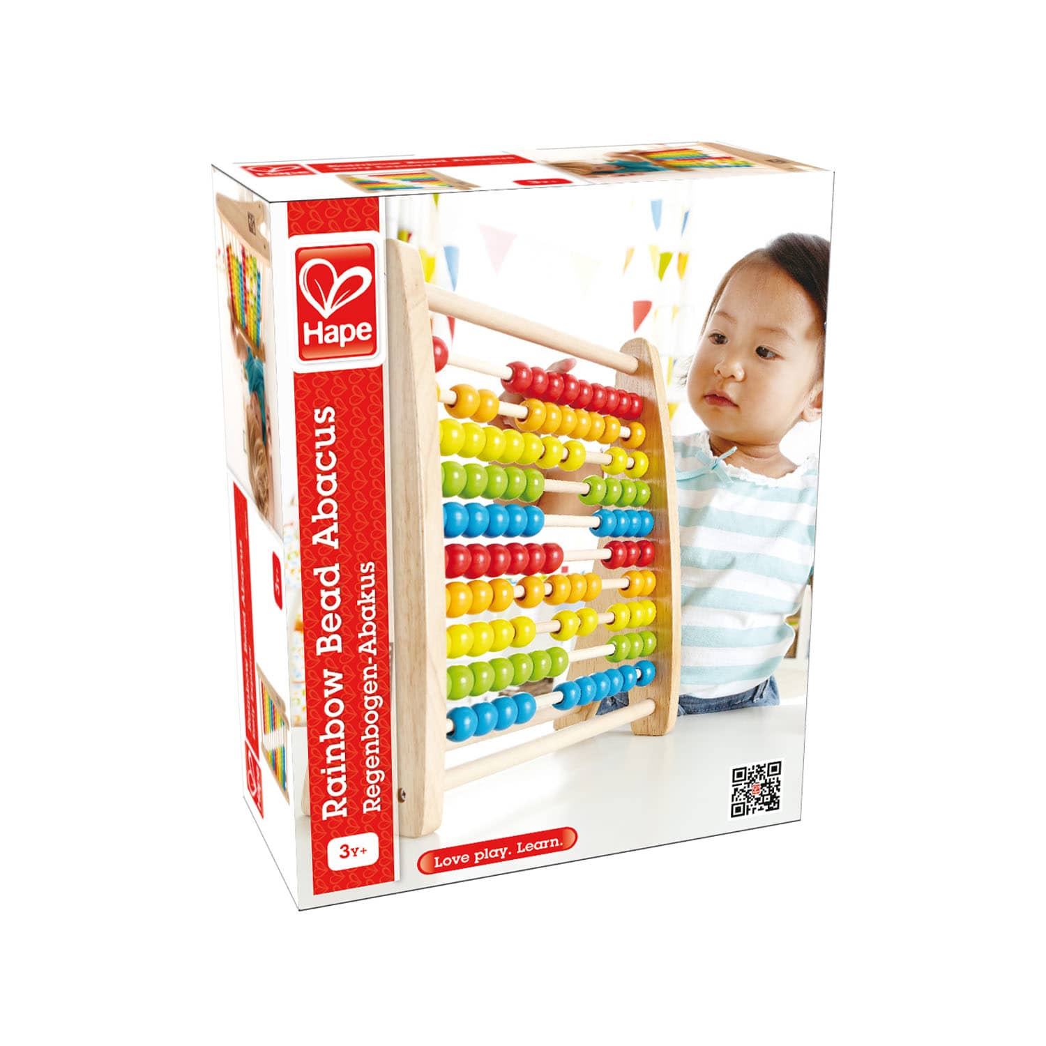 Hape - Abacus Rainbow Beads