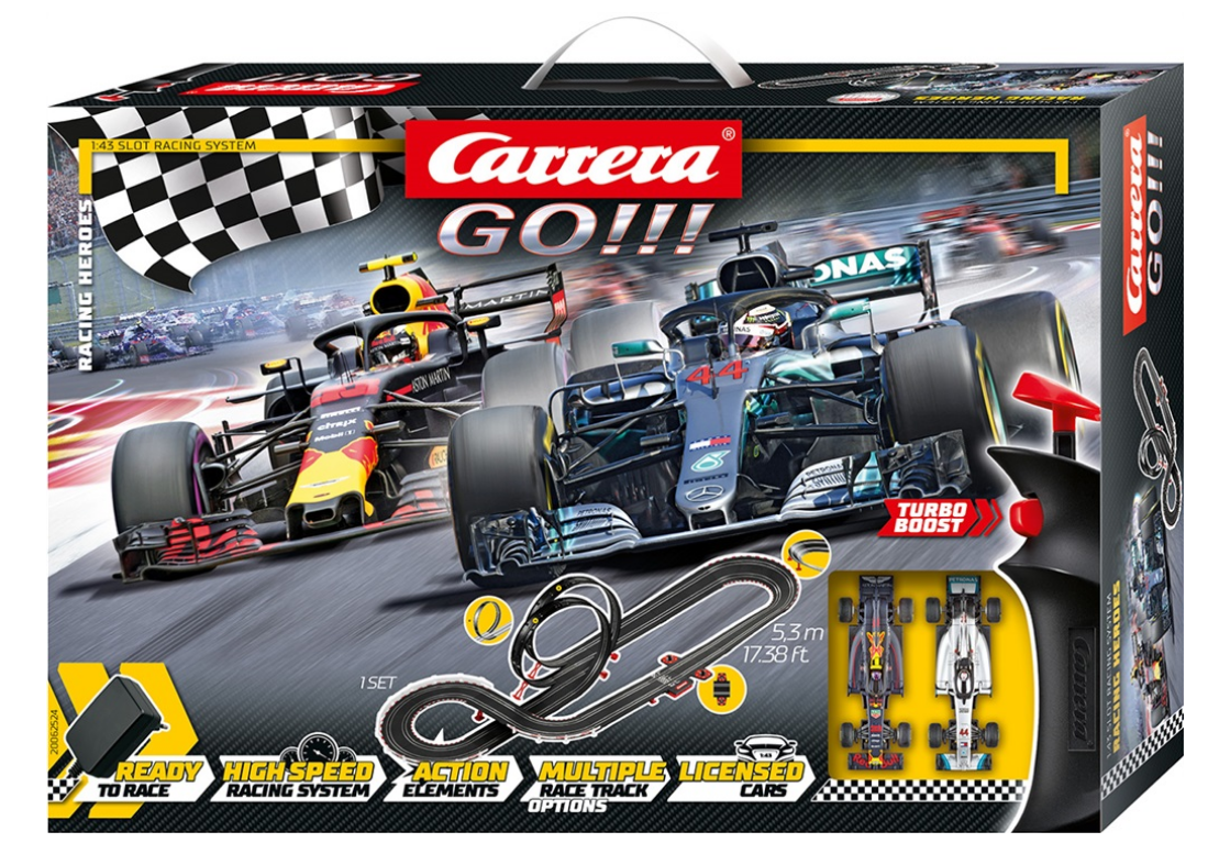 CARRERA - GO RACING HEROES SLOT CAR