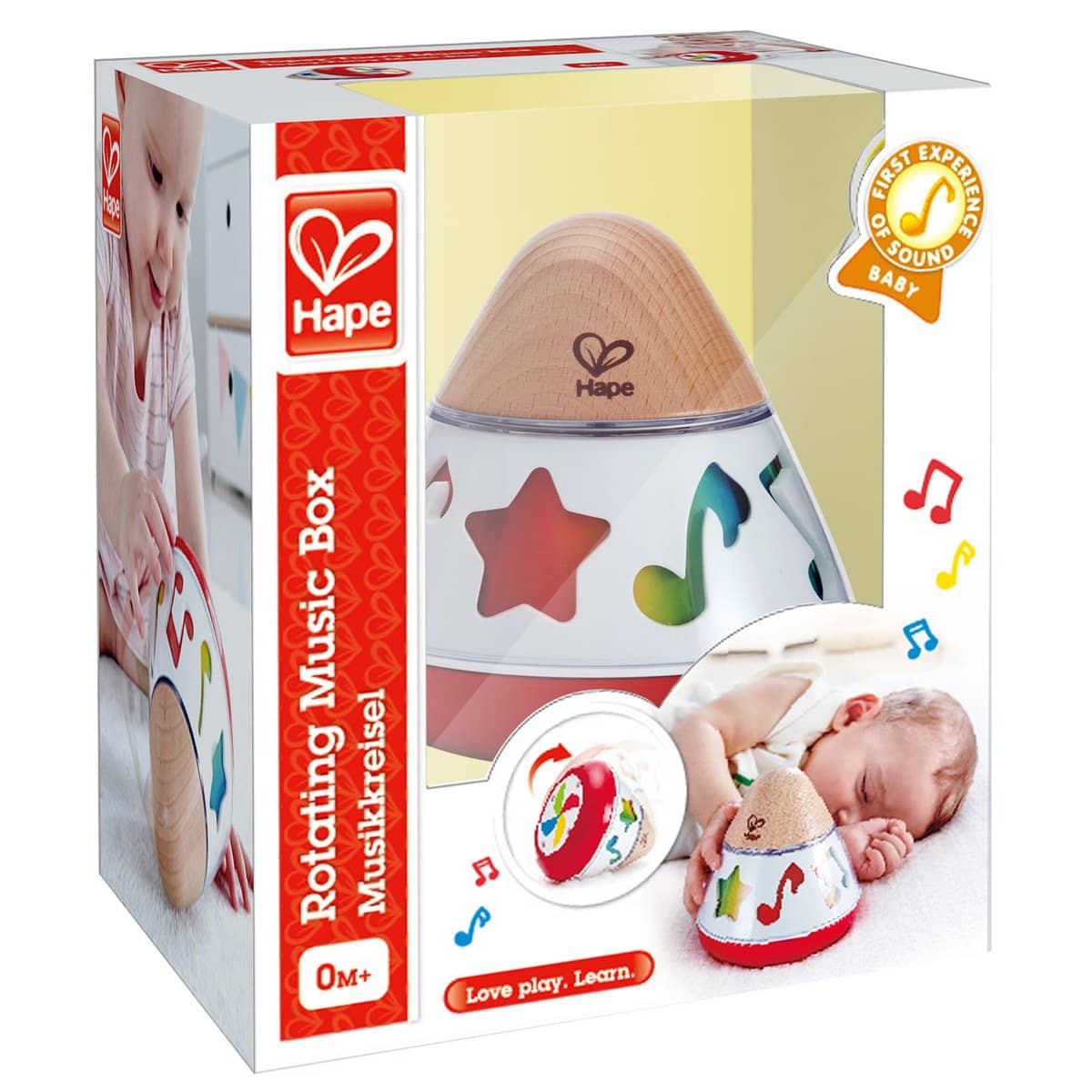 Hape - Rotating Music Box Infant Music Toy