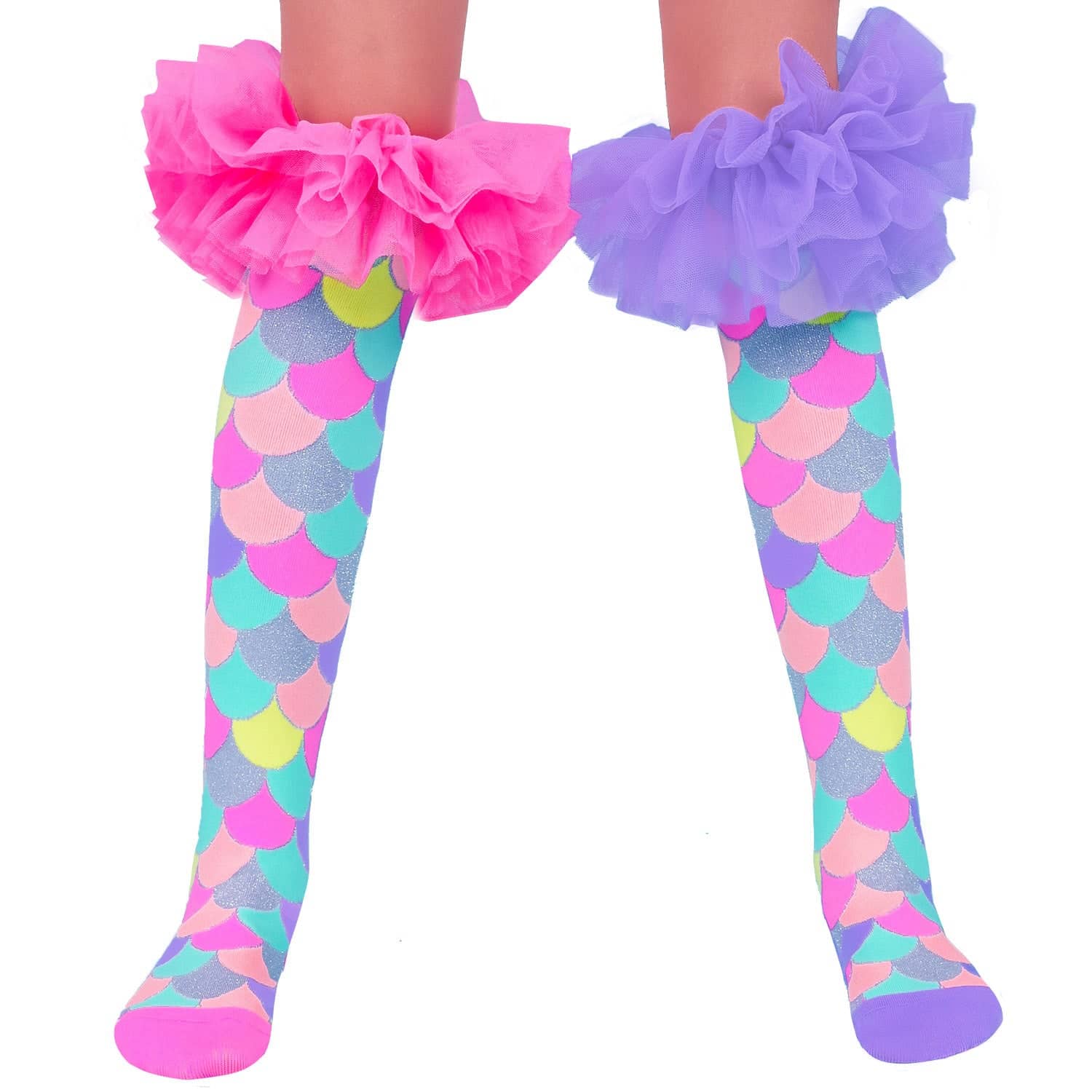 Madmia - Socks Toddler Age 3-5y Mermaid Frills Toddler