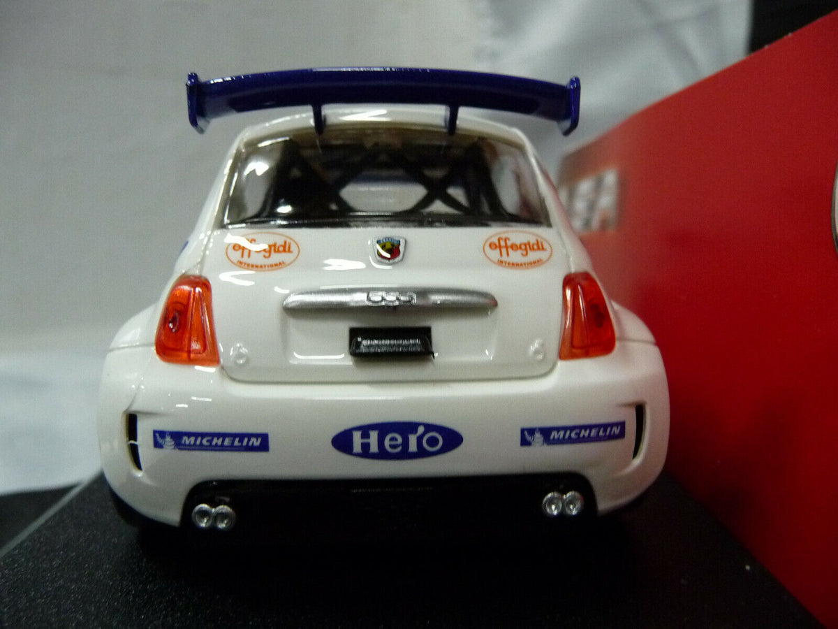 NSR - 1:32 0040SW ABARTH 500 ASSETTO CORSE SELENIA NO7 SLOT CAR ALSO SUITS SCALEXTRIC/CARRERA