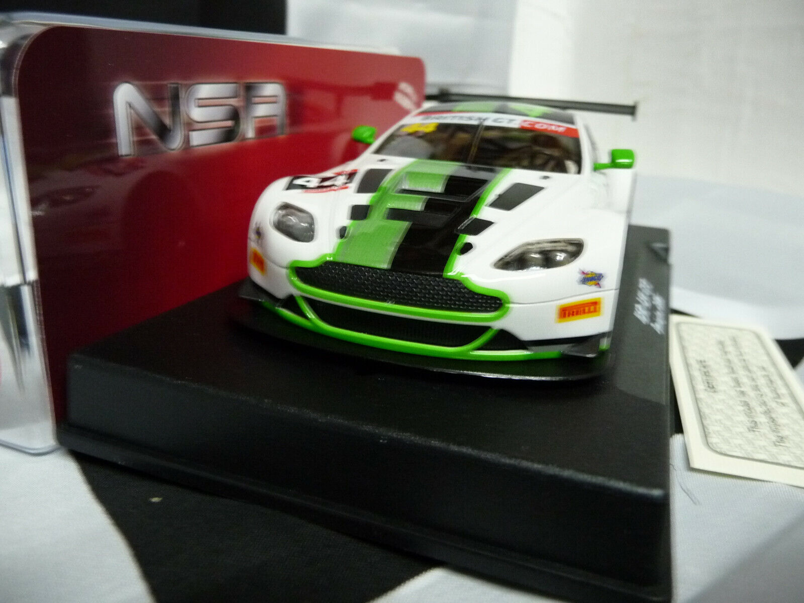 NSR - 1:32 0066SW ASV GT3 DONNINGTON 2016 NO.44 SLOT CAR ALSO SUITS SCALEXTRIC/CARRERA