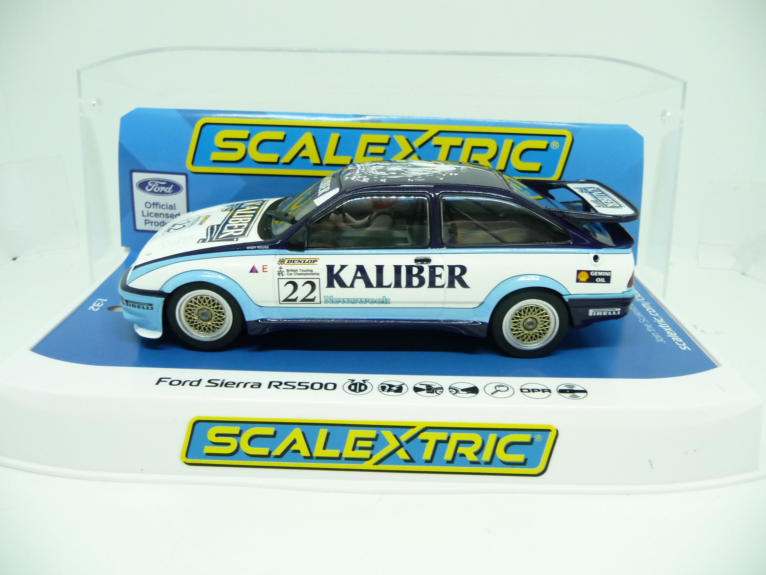 SCALEXTRIC - C4343 FORD SIERRA RS500 BTCC 1988 - ANDY ROUSE