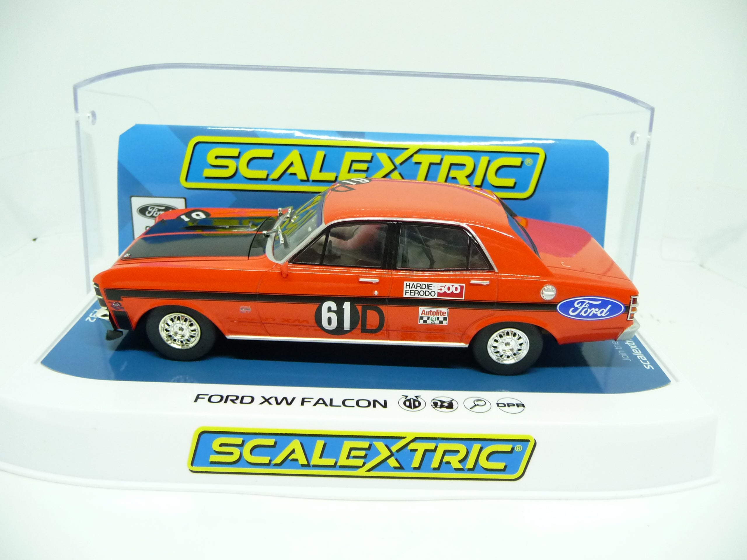 SCALEXTRIC - C4169 1:32 FORD XW FALCON PHASE 1 GT-HO 1969 SLOT CAR SUIT CARRERA.