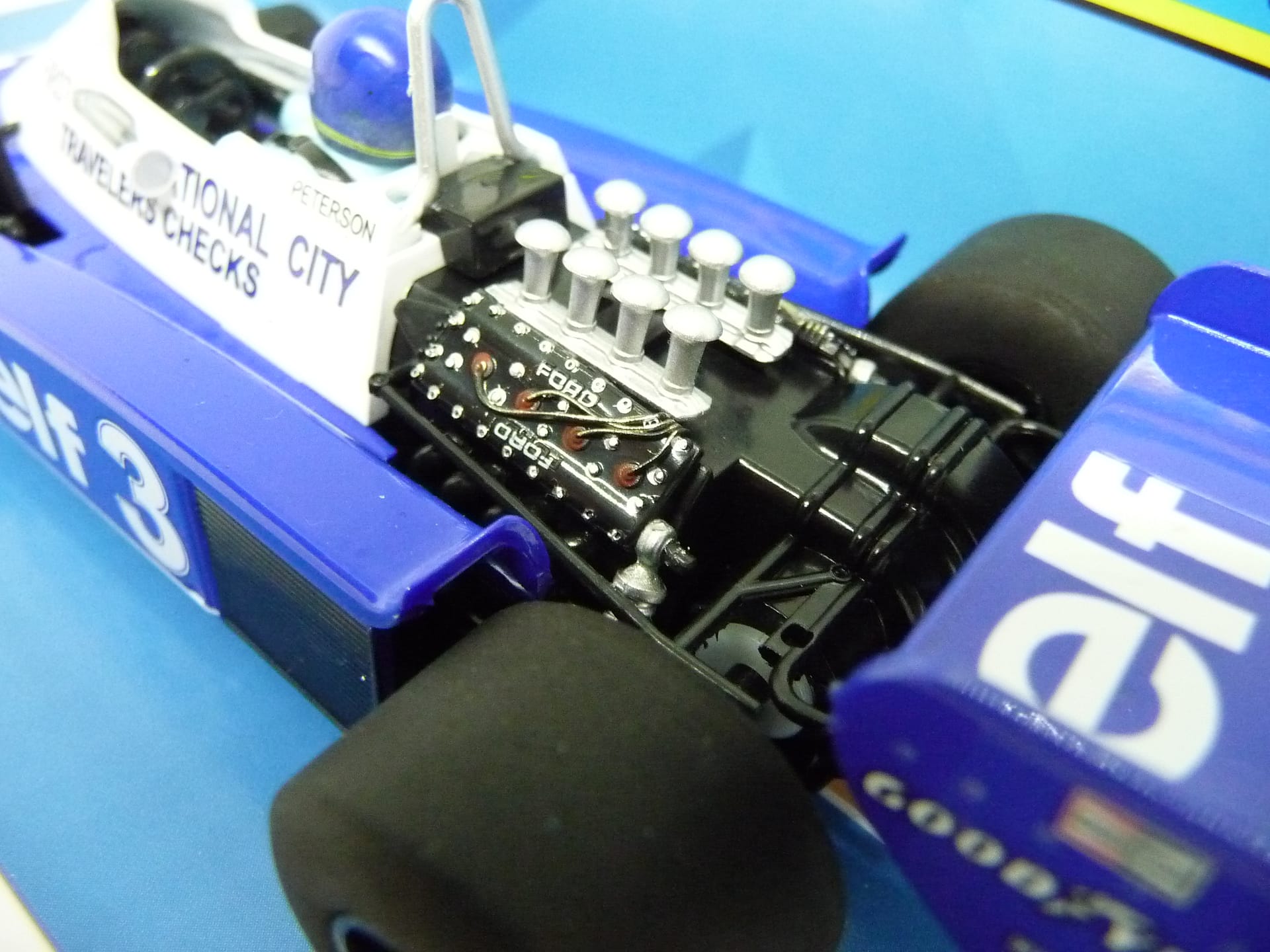 SCALEXTRIC - C4245 TYRRELL P34 1977 BELGIAN GRAND PRIX SLOT CAR ALSO SUITS CARRERA