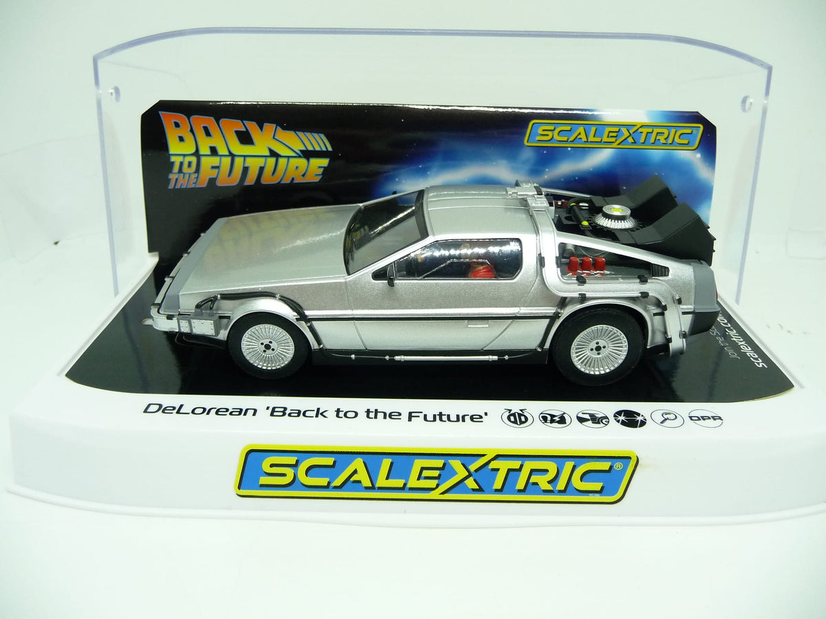 SCALEXTRIC - C4117 DELOREAN - 'BACK TO THE FUTURE SLOT CAR ALSO SUITS CARRERA